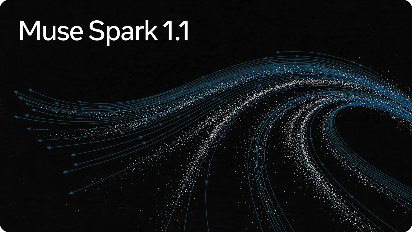 Muse Spark 1.1 announcement cover
